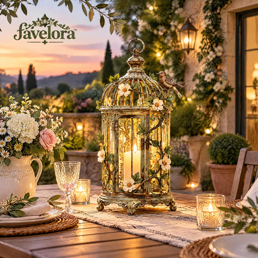 Vintage Birdcage Candle Lantern — view 4