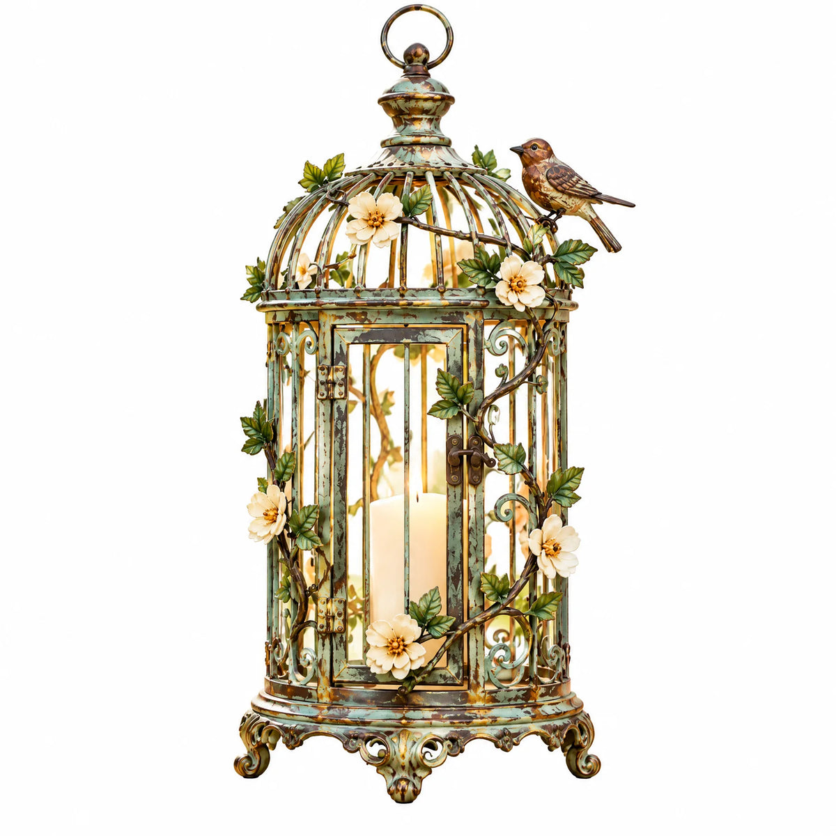 Vintage Birdcage Candle Lantern — view 5
