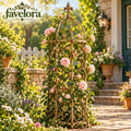 Vintage Rose Obelisk Garden Trellis — view 1